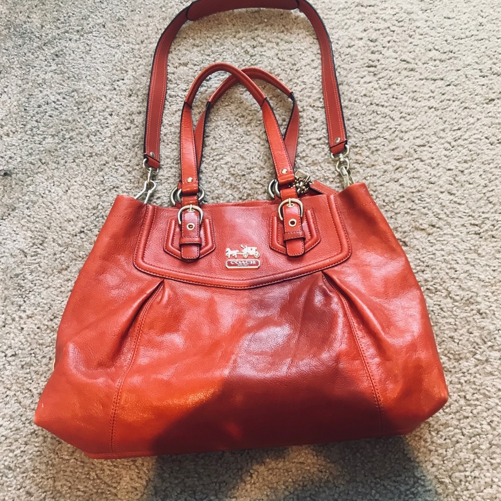 Coach leather bag - Picture 3 of 8